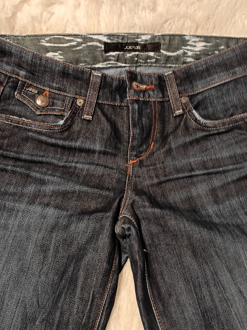 Joe's Women's Men’s Dark Indigo Straight Leg Jeans